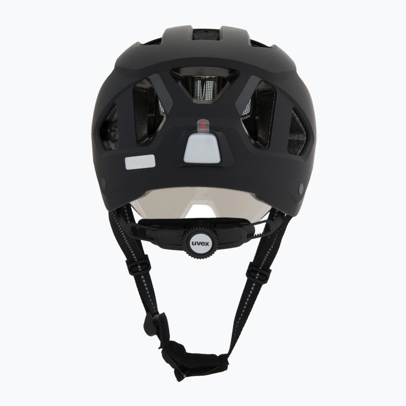 Kerékpáros sisak UVEX Stride Visor black matt/lite mirror silver 4
