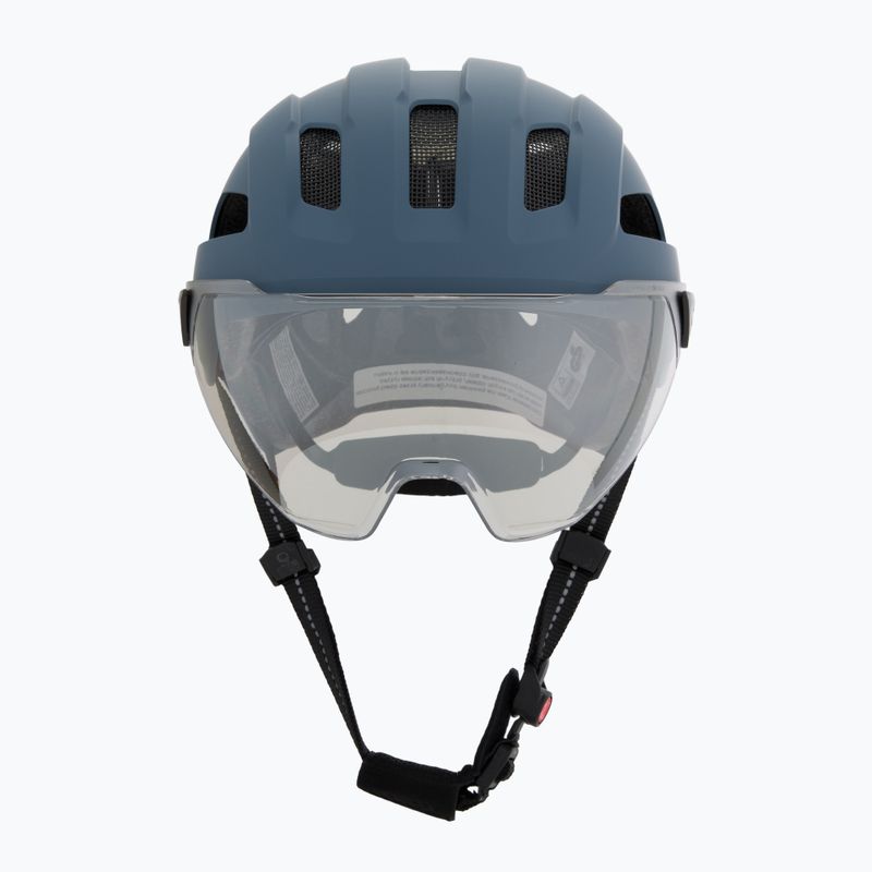 Kerékpáros sisak UVEX Stride Visor stone blue matt/lite mirror silver 2