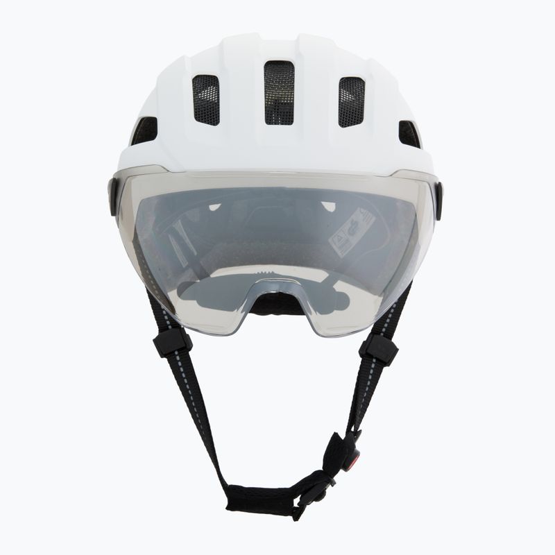 Kerékpáros sisak UVEX Stride Visor white matt/lite mirror silver 2
