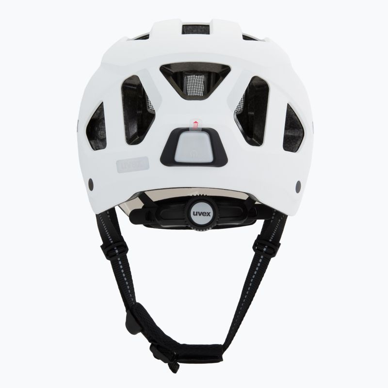 Kerékpáros sisak UVEX Stride Visor white matt/lite mirror silver 4