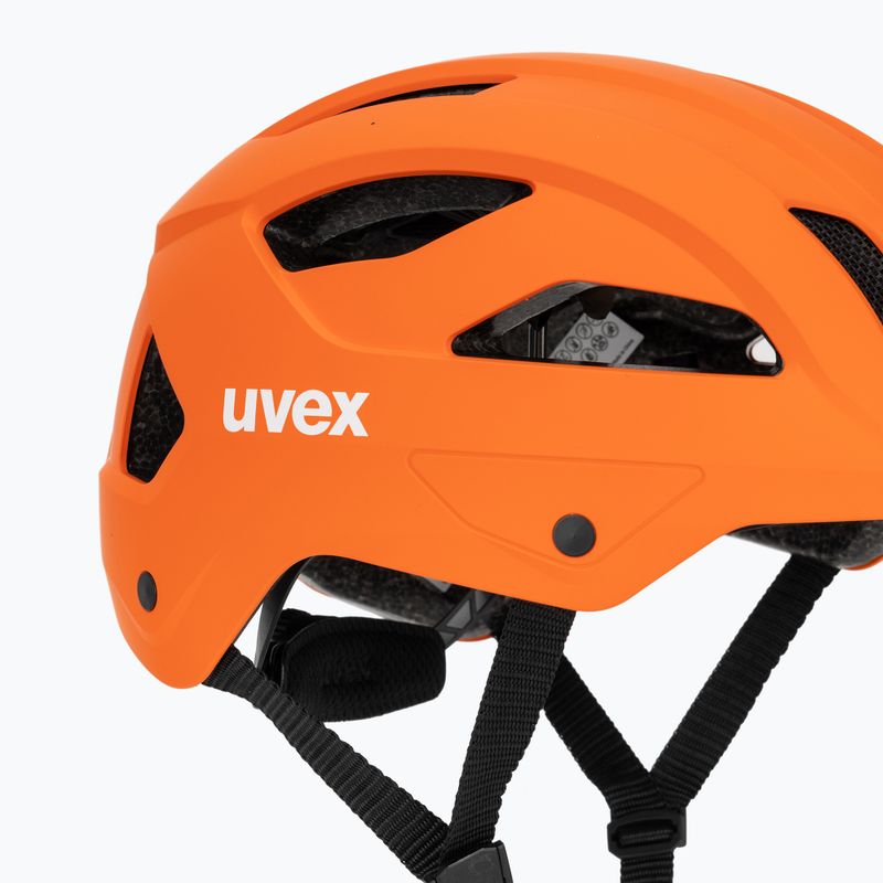 Kerékpáros sisak UVEX Stride papaya matt 7