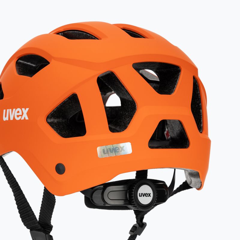 Kerékpáros sisak UVEX Stride papaya matt 8