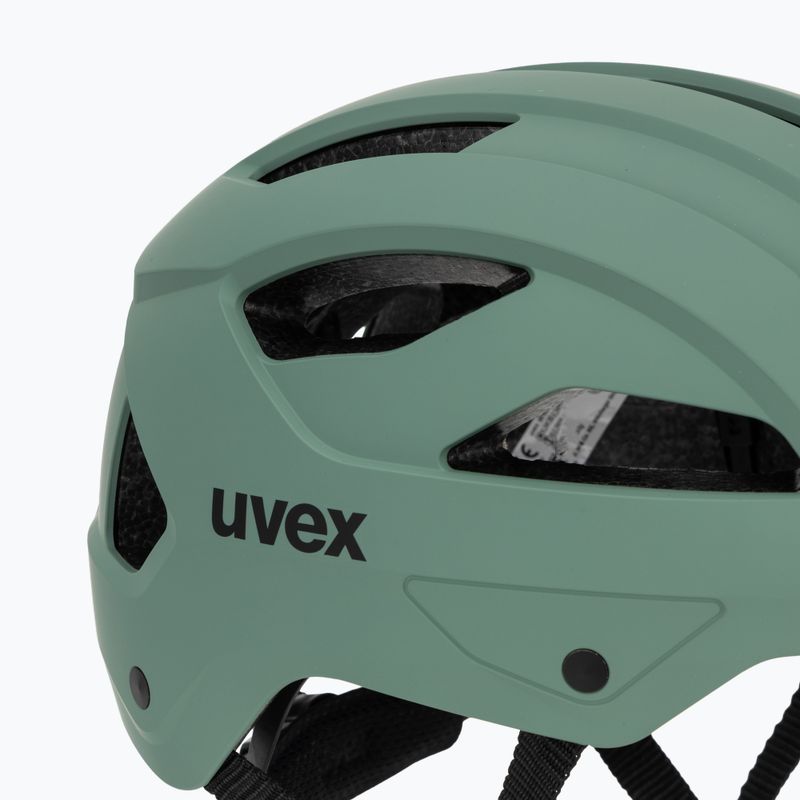 Kerékpáros sisak UVEX Stride sage green matt 8