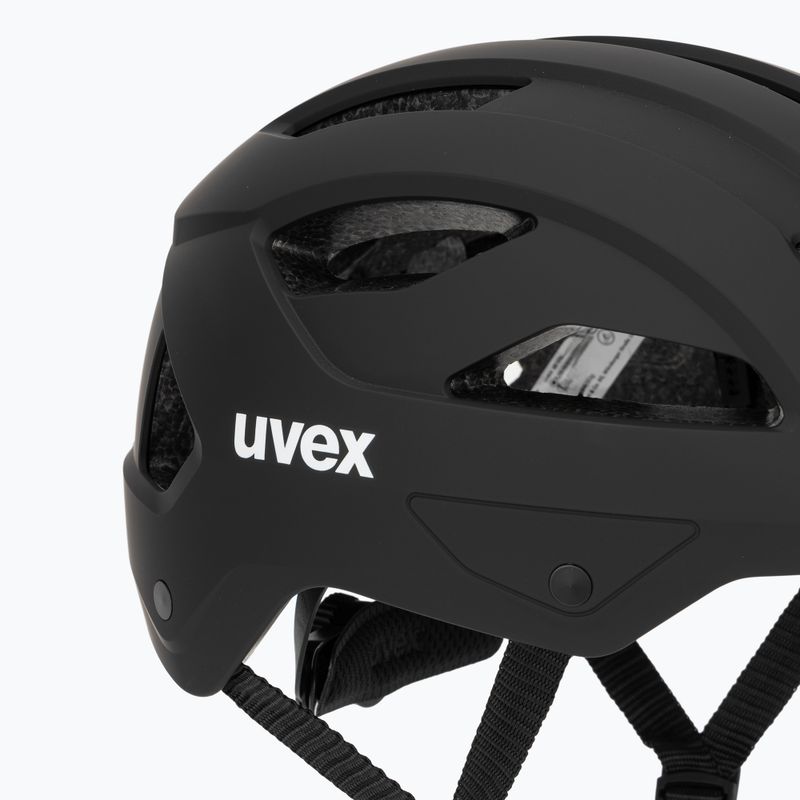 Kerékpáros sisak UVEX Stride black matte 7