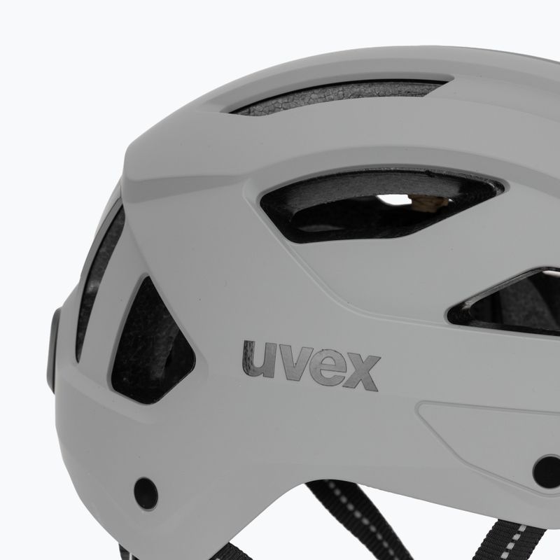 Kerékpáros sisak UVEX City Stride rhino matt 7