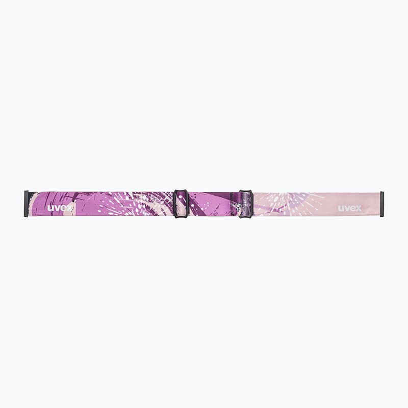 Gyerek síszemüveg UVEX Speedy Nova FM S2 pink matt/mirror pink 4