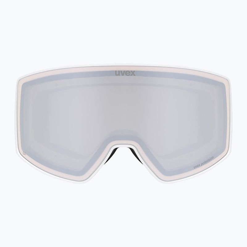Síszemüveg UVEX Scenic P S0-S4 white matt/mirror silver/pola 2