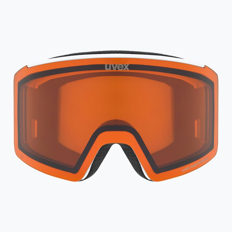 Síszemüveg UVEX Ignite LG S2 white matt/orange 2