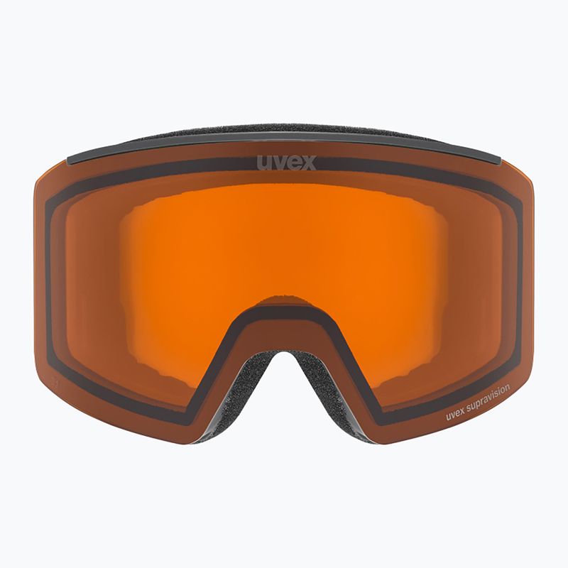 Síszemüveg UVEX Ignite LG S2 black matte / orange 2