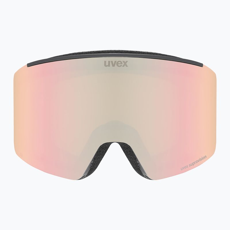 Síszemüveg UVEX Ignite FM S3 black matt/mirror rose 2