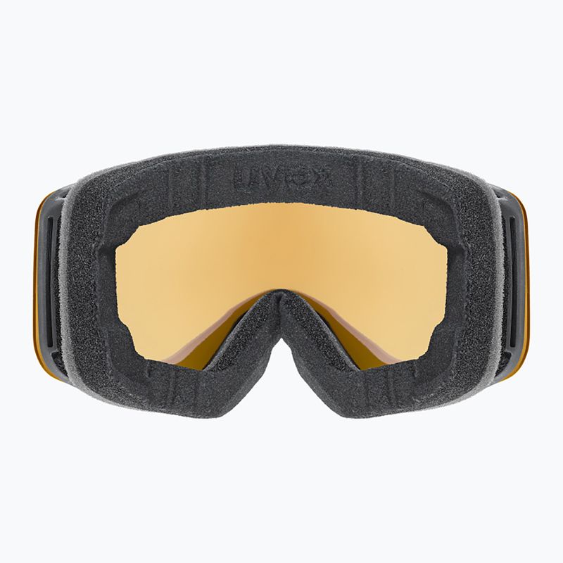 Gyerek síszemüveg UVEX Pwdr FM Jr S2 black matt/mirror sapphire 3