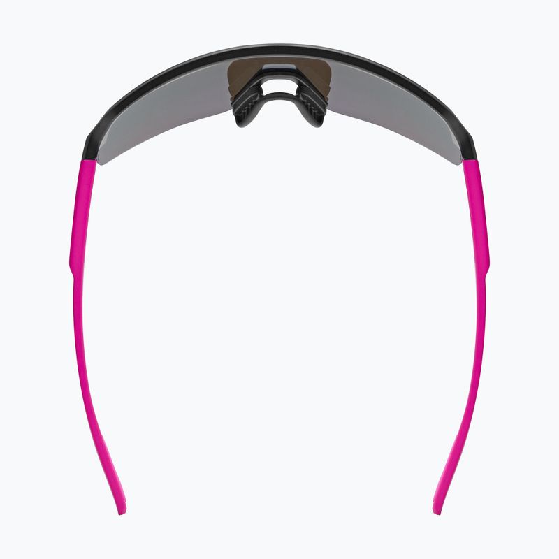 Gyerek napszemüveg UVEX Dyrt Jr black pink mat/mirror pink 4