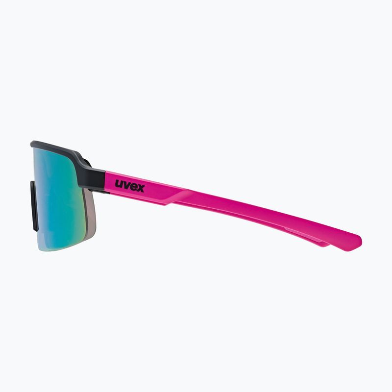 Gyerek napszemüveg UVEX Dyrt Jr black pink mat/mirror pink 5