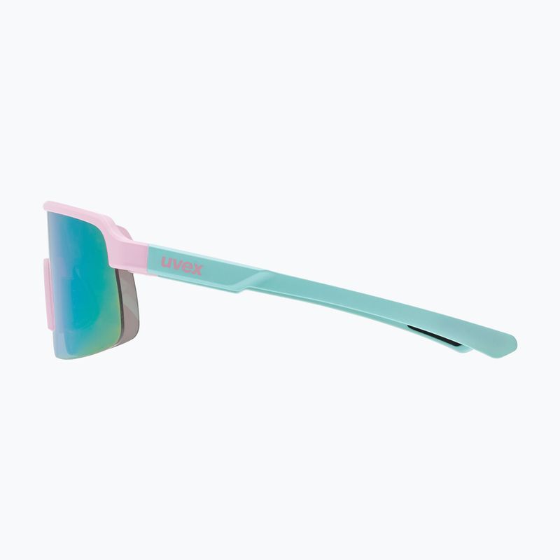 Gyerek napszemüveg UVEX Dyrt Jr pink/green matt/mirror pink 5