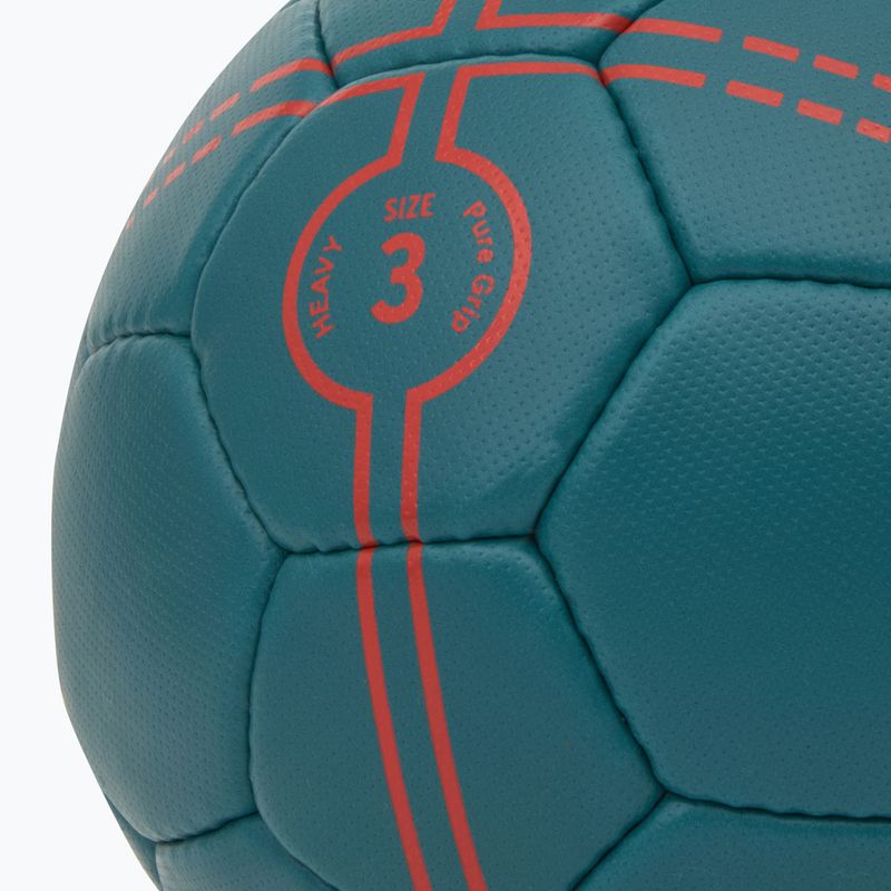 ERIMA Pure Grip Heavy petrol/flery coral kézilabda méret 3 3