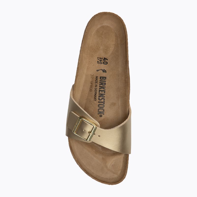 BIRKENSTOCK Madrid BF Narrow arany flip-flopok 6