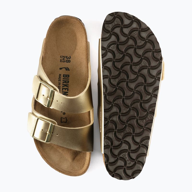 Női papucs BIRKENSTOCK Arizona BF Narrow gold 11