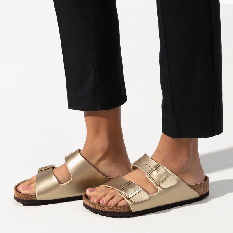 Női papucs BIRKENSTOCK Arizona BF Narrow gold 3