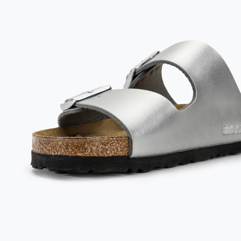 Női papucs BIRKENSTOCK Arizona BF Narrow silver 5