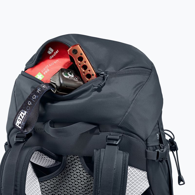 Női túrahátizsák Deuter Futura Pro 34 SL fekete/szürke 340102174030 8