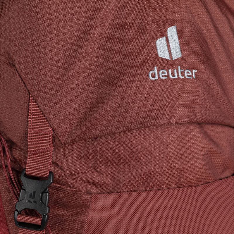 Trekking hátizsák Deuter Futura Air Trek 45 + 10 SL piros 3402021 4