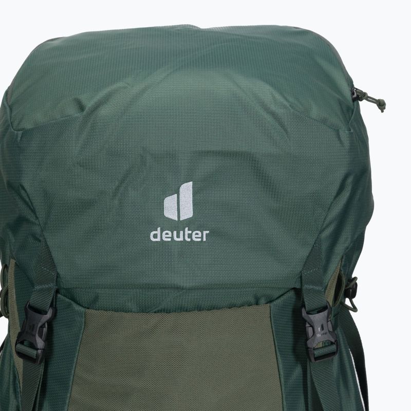 Trekking hátizsák Deuter Futura Air Trek 50 + 10 zöld 3402121 4
