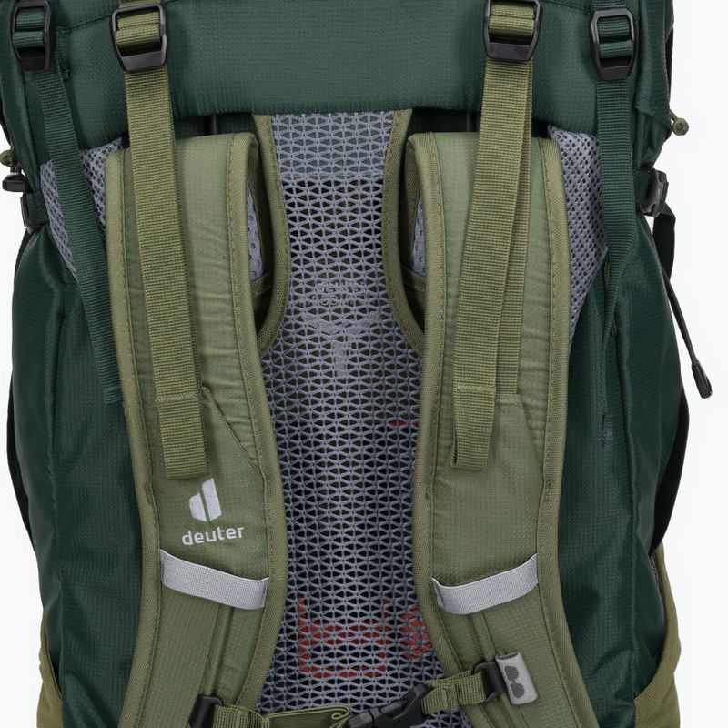 Trekking hátizsák Deuter Futura Air Trek 50 + 10 zöld 3402121 5