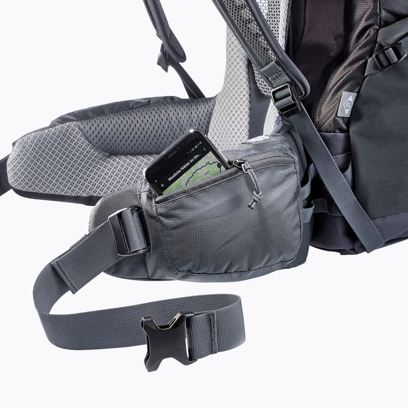 Női túra hátizsák Deuter Futura Air Trek 55 + 10 SL fekete 340222174030 10