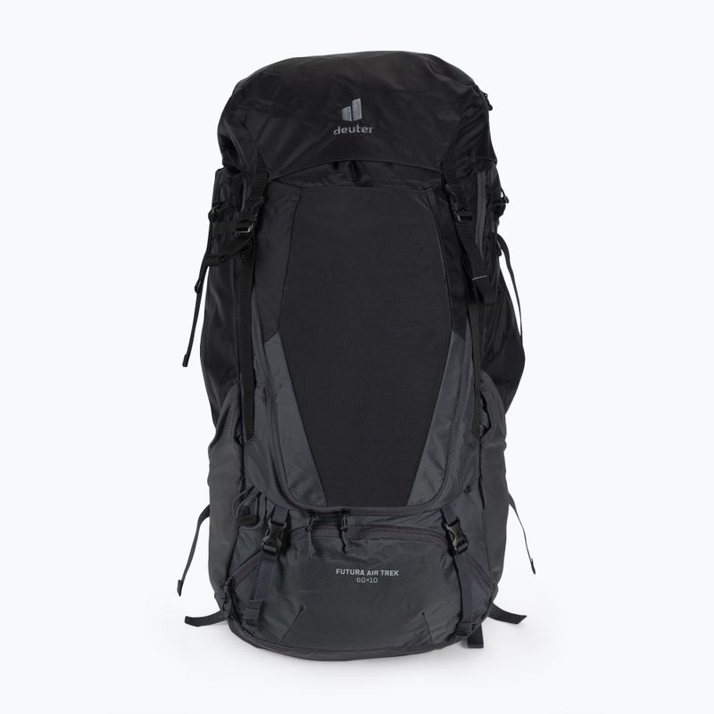 Trekking hátizsák Deuter Futura Air Trek 60 + 10 fekete 3402321