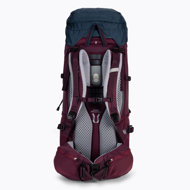 Női trekking hátizsák Deuter Aircontact Lite 35+10 SL kék-kék 3340221 2