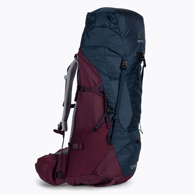 Női trekking hátizsák Deuter Aircontact Lite 35+10 SL kék-kék 3340221 3