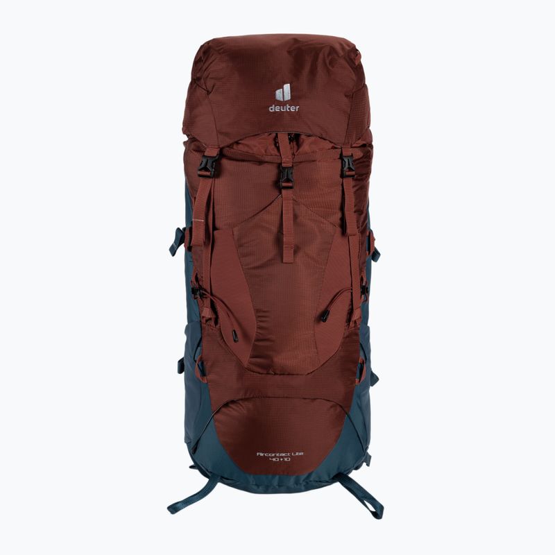 Trekking hátizsák Deuter Aircontact Lite 40 + 10 piros 3340321