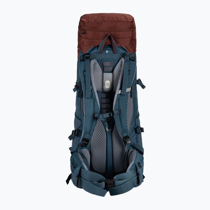 Trekking hátizsák Deuter Aircontact Lite 40 + 10 piros 3340321 3