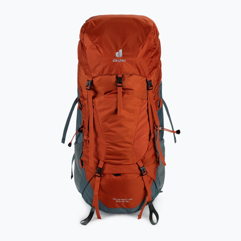 Női hátizsák Deuter Aircontact Lite 60 + 10 SL narancssárga 3340621