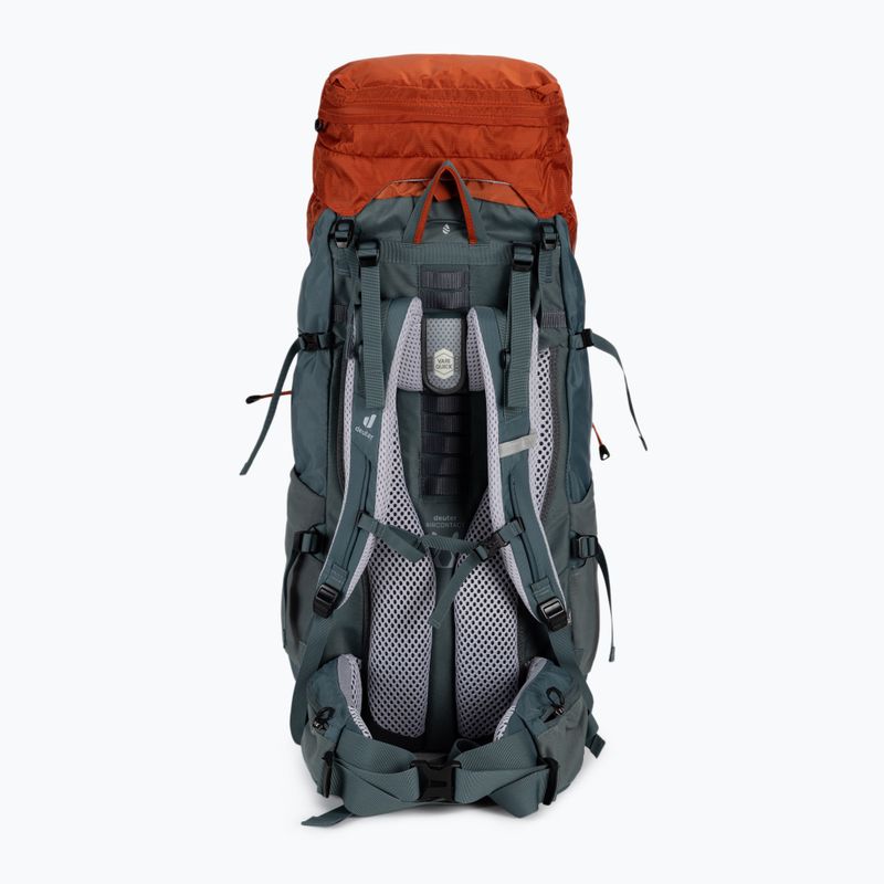 Női hátizsák Deuter Aircontact Lite 60 + 10 SL narancssárga 3340621 3