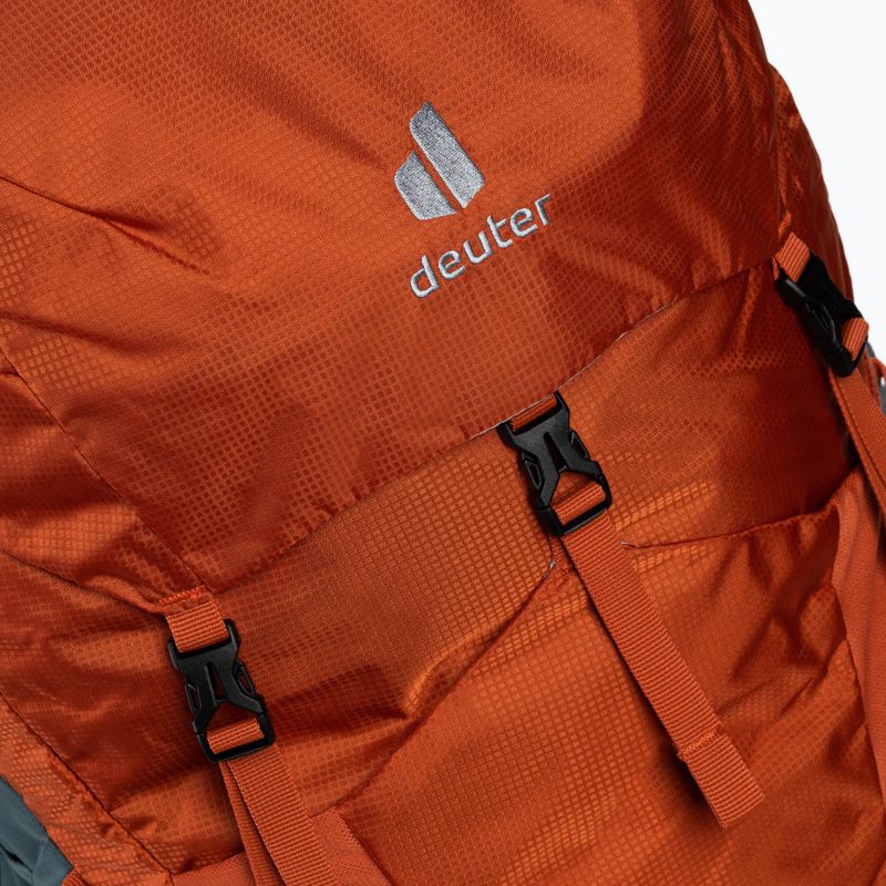 Női hátizsák Deuter Aircontact Lite 60 + 10 SL narancssárga 3340621 4