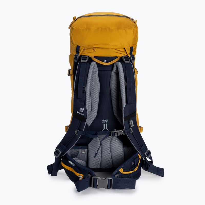 Trekking hátizsák Deuter Guide 34+ sárga 3361121 2