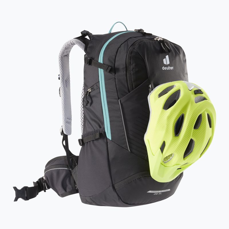 Női kerékpáros hátizsák Deuter Trans Alpine 28 SL fekete 320012170000 5