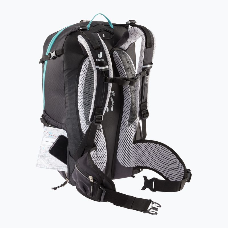 Női kerékpáros hátizsák Deuter Trans Alpine 28 SL fekete 320012170000 6