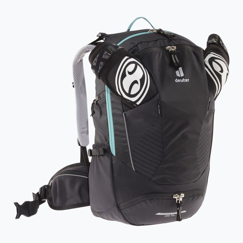 Női kerékpáros hátizsák Deuter Trans Alpine 28 SL fekete 320012170000 8