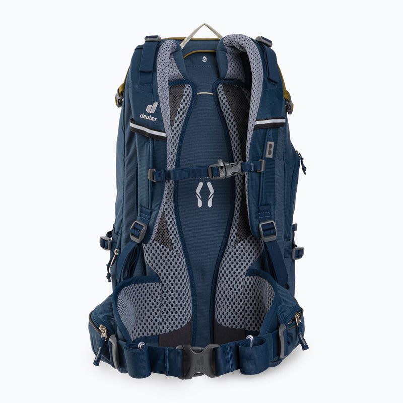 Kerékpáros hátizsák Deuter Trans Alpine 30L 6314 barna 3200221 3