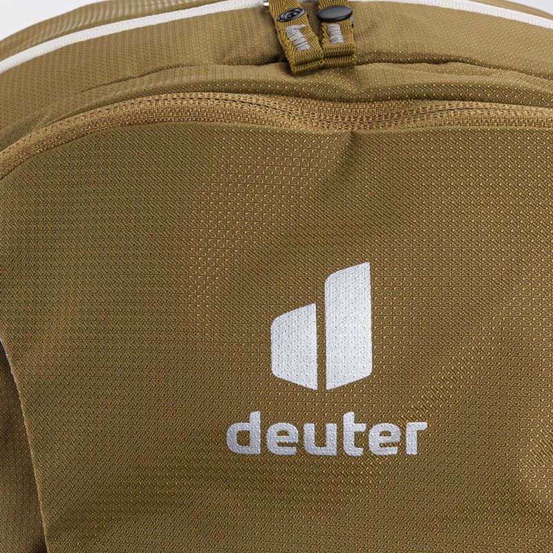 Kerékpáros hátizsák Deuter Trans Alpine 30L 6314 barna 3200221 4