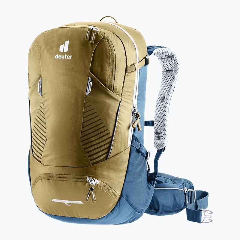 Kerékpáros hátizsák Deuter Trans Alpine 30L 6314 barna 3200221 6
