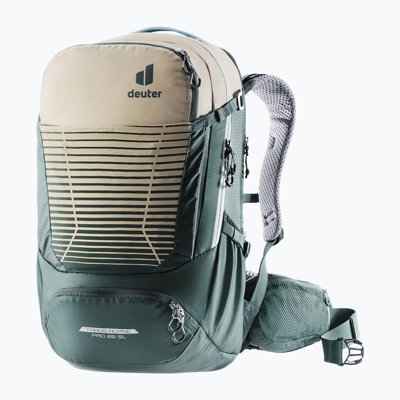 Női kerékpáros hátizsák Deuter Trans Alpine Pro 26 SL 6207 bézs 32021 6