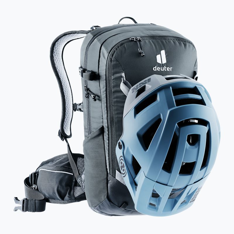 Női kerékpáros hátizsák deuter Flyt 12 l SL szürke 321102147010 9