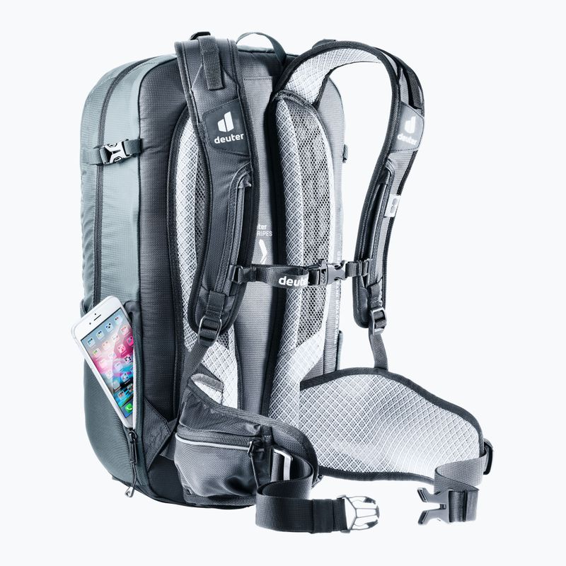 kerékpáros hátizsákdeuter Flyt 20 l graphite/black 8