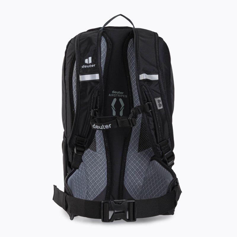 Gyermek kerékpáros hátizsák Deuter Compact 8l 47010 fekete-szürke 3612021 3