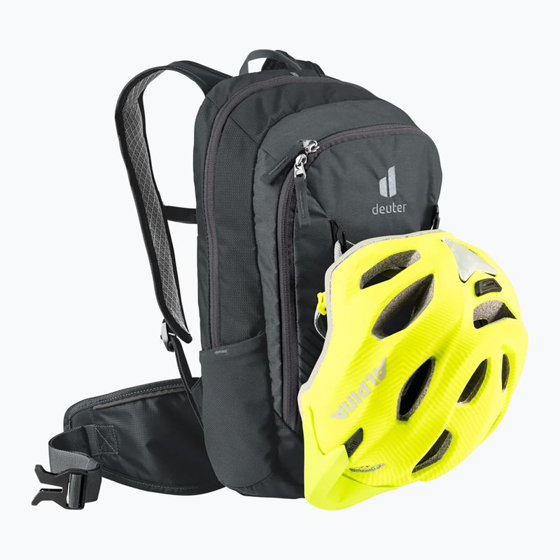 Gyermek kerékpáros hátizsák Deuter Compact 8l 47010 fekete-szürke 3612021 12