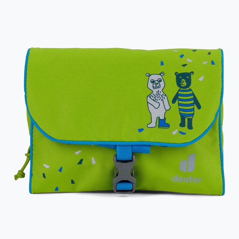 Gyermek utazótáska Deuter Wash Bag Kids zöld 3930421