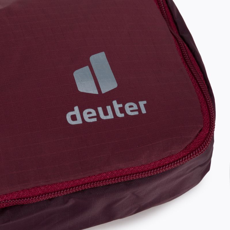 Deuter Wash Center Lite I bordó színű utazótáska 3930521 4